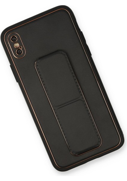 Iphone Xs Max Kılıf Coco Deri Standlı Kapak - Siyah Svlrs fiyatları