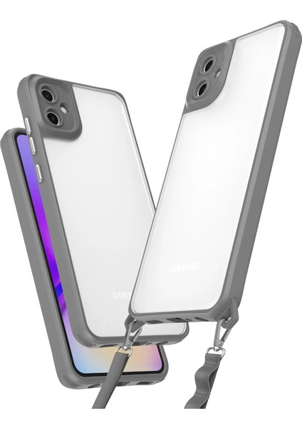 Samsung Galaxy A06 Kılıf Penta Silikon Kılıf - Titan Gri Svlrs