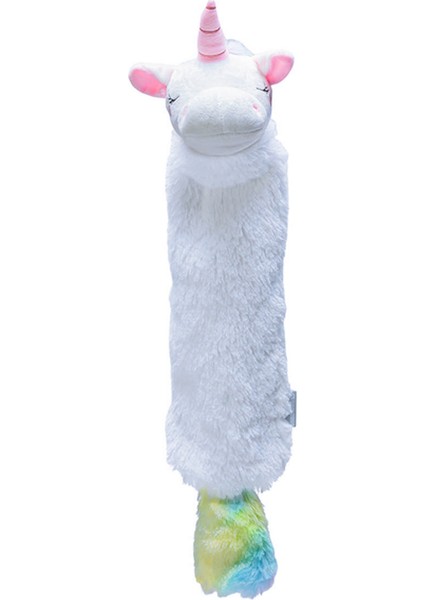 Yavru Köpek Oyuncağı, Unicorn, Peluş, Beyaz, 49X10X14CM Svlrs indirimleri