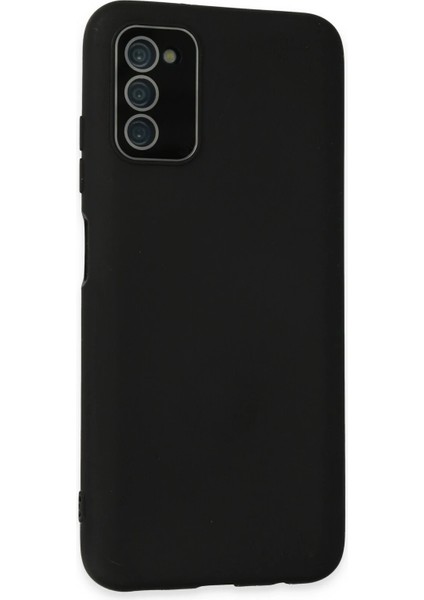 Samsung Galaxy A03S Kılıf Lansman Glass Kapak - Siyah Svlrs fiyatları