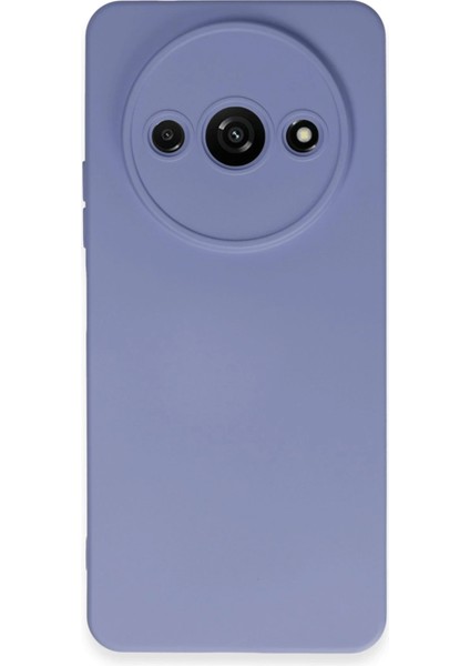 Xiaomi Redmi A3 4g Kılıf Nano Içi Kadife Silikon - Lila Svlrs
