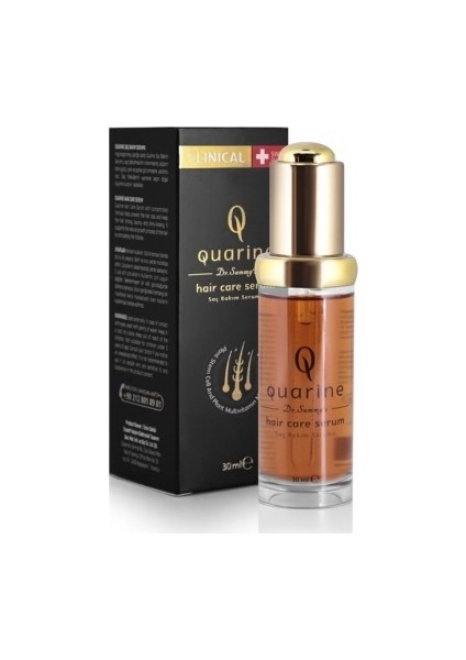 Quarine Onarıcı Premium Saç Serumu (1 Aylık) Dökülmelere Karşı Bitkisel Kök Hücre Ekstratları, Vitamin ve Mineral Içeren %100 Saf ve Doğal Saç, Sakal, Kaş, Kirpik için Serum indirimleri