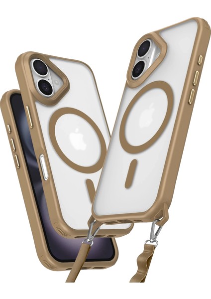 Iphone 16 Kılıf Enka Magsafe Silikon Kılıf - Desert Svlrs