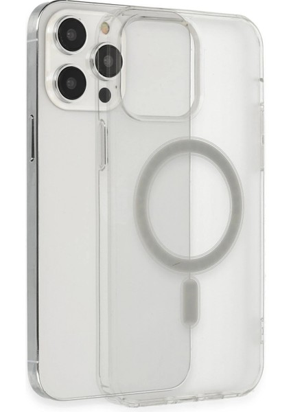 Iphone 14 Pro Kılıf Matte Şeffaf Magneticsafe - Şeffaf Svlrs indirimleri