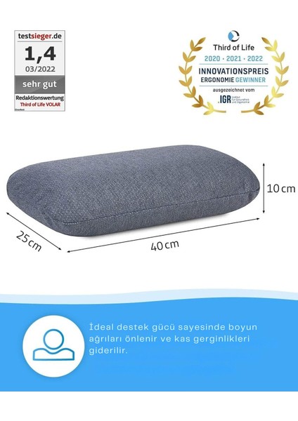 Quickdry Seyahat Yastığı, Hafızalı Köpük Boyun Yastığı, Isı Düzenleyici Hızlı Kuruma fiyatları