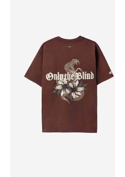 Woodland T-Shirt - %100 Organik Pamuklu, Şık 3D Nakışlı Erkek Tişörtü
