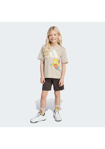 Sportswear JL9196 The Simpsons Tee Set Kids fiyatları