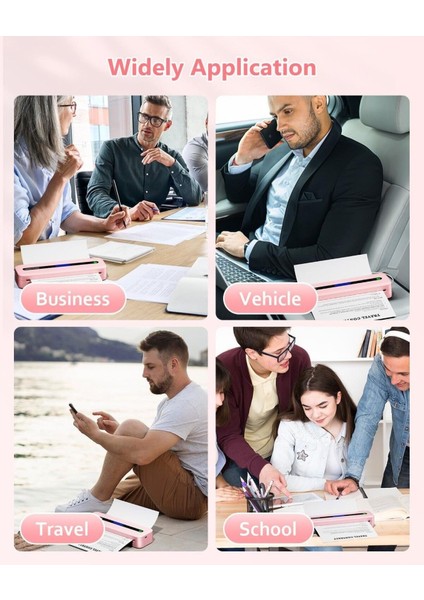 M832 Taşınabilir Yazıcı, Kablosuz, 300 Dpı, Çeşitli Kağıt Boyutları fiyatları