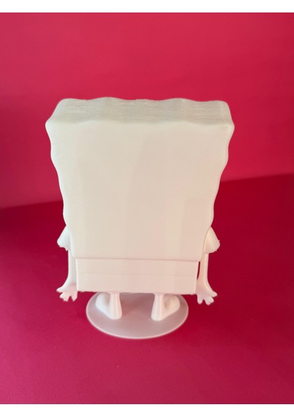 Süngerbob Figür Boyama Seti – 15 cm | 3D Yazıcı Üretimi | 6 Renk Akrilik Boya + 2 Fırça fırsatları
