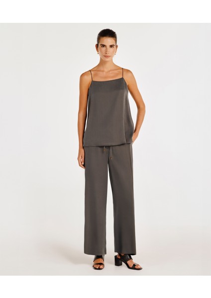 Askılı Tunik Boy Bluz