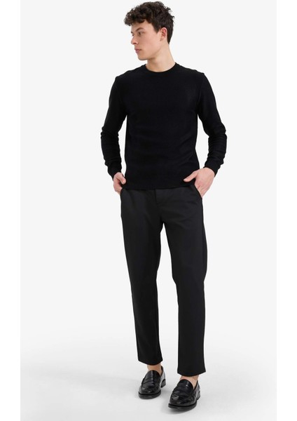 Standart Fit Bisiklet Yaka Triko Kazak C9618AX25AU fiyatları