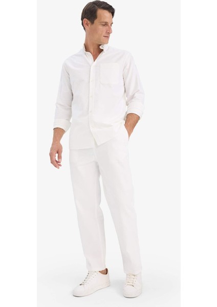 %100 Pamuk Wide Leg Geniş Paça Jean Pantolon E1375AX25AU fırsatları