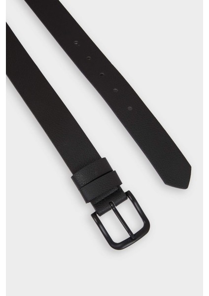 Erkek Dikdörtgen Toka Suni Deri Günlük Kemer F7033AXNS fiyatları