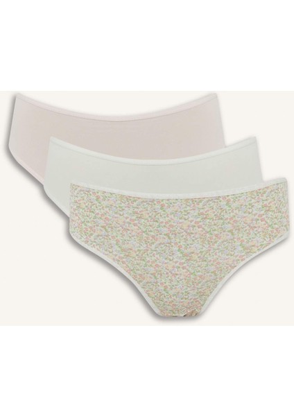 3'lü Brief Külot-Fall in Love D3168AX25AU