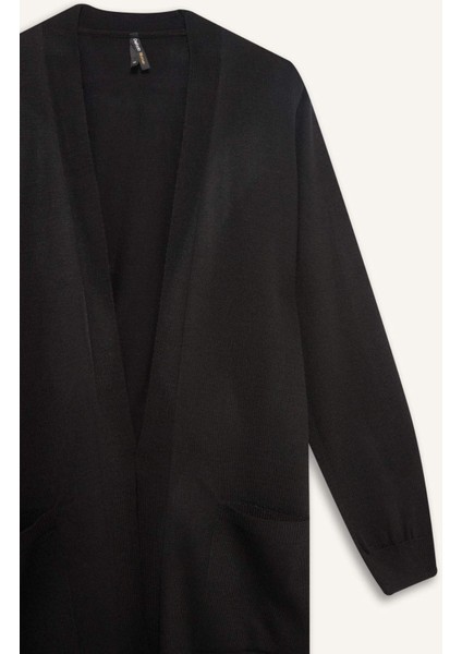Regular Fit V Yaka Basic Düz Cepli Uzun Triko Hırka G5685AZ25AU fiyatları