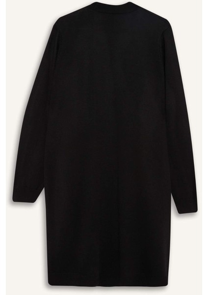 Regular Fit V Yaka Basic Düz Cepli Uzun Triko Hırka G5685AZ25AU modelleri