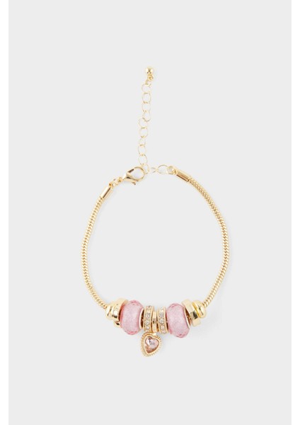 Kadın Charmlı Gold Bileklik F6224AXNS