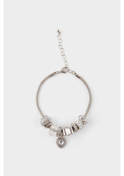 Kadın Charmlı Silver Bileklik F6220AXNS