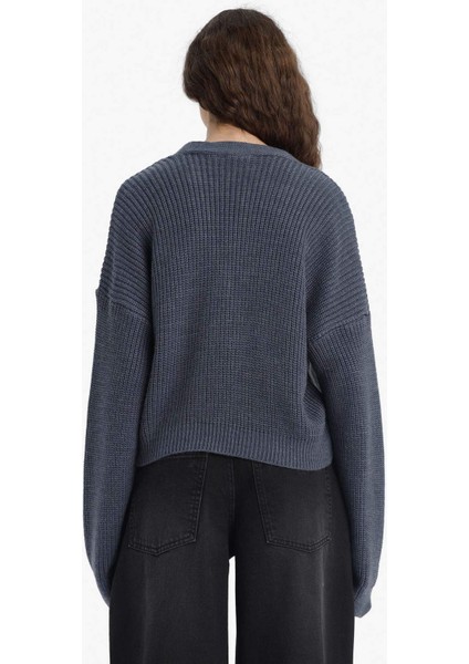 Regular Fit V Yaka Düğmeli Triko Hırka U2052AZ25WN