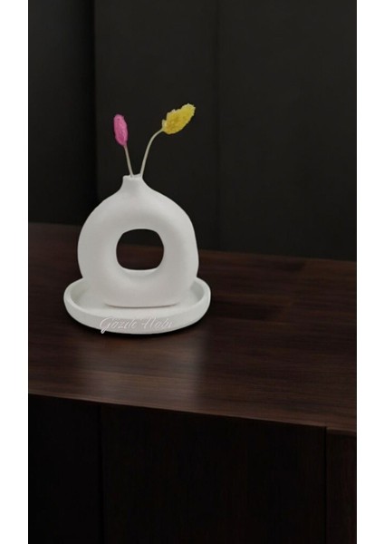 Gözdehobi Nordic Echo|dekoratif Minimali Kuru Çiçek Ev Dekorasyon Biblo Vazo Hediyelik Çeyizlik modelleri