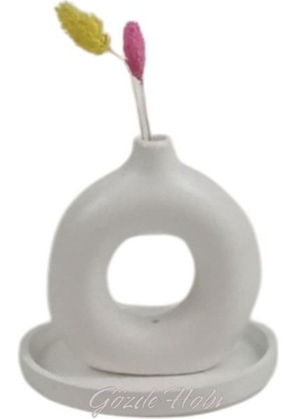 Gözdehobi Nordic Echo|dekoratif Minimali Kuru Çiçek Ev Dekorasyon Biblo Vazo Hediyelik Çeyizlik indirimleri