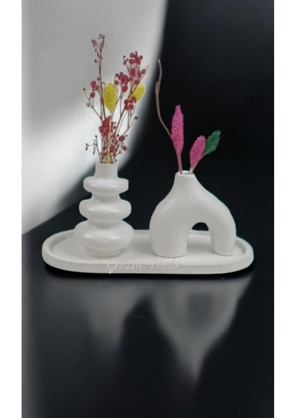 Gözdehobi Nordic Craft | Dekoratif Minimal Kuru Çiçek Ev Dekorasyon Biblo Vazo Hediyelik Çeyizlik modelleri