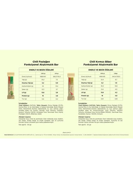 Chill Fesleğen & Chill Kırmızı Biber Karışık Kutu 35 G (12 Adet) indirimleri