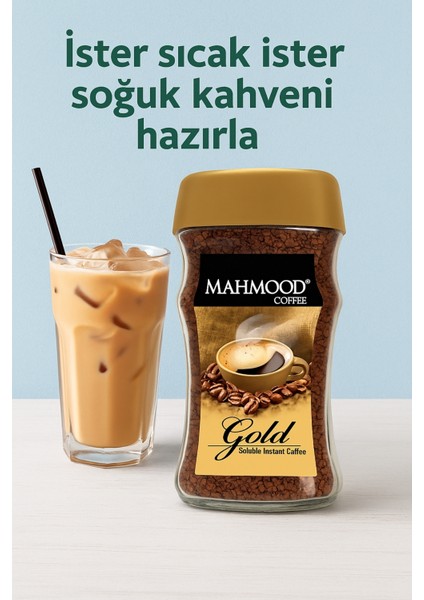 Gold Granül Kahve Cam Kavanoz 100 gr modelleri