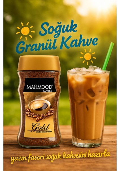 Gold Granül Kahve Cam Kavanoz 100 gr indirimleri