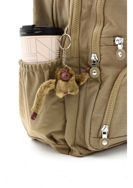 Unisex Suya Dayanıklı Krinkıl Kumaş Çok Gözlü Orta Boy Laptop Okul ve Sırt Çantası fırsatları