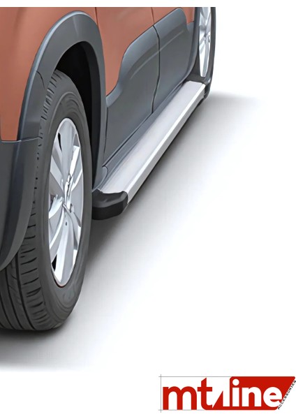 Yan Basamak Dacia Sandero Stepway 2020 > Kısa Şasi Eloksallı Alü. Alın Gri Gövde Siyah fiyatları