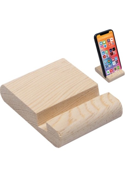 Ahşap Telefon Tutacağı