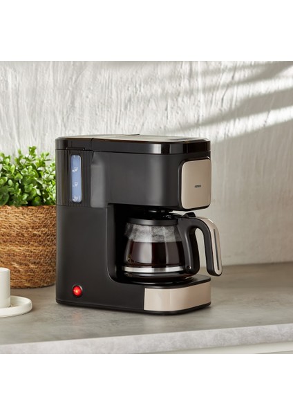 Just Coffee Aroma 2 In 1 Filtre Kahve ve Çay Demleme Makinesi Bej modelleri