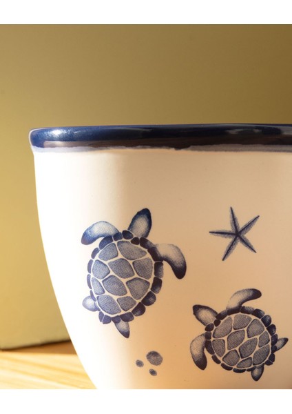 Marine Ocean 2'li Kupa Seti - Mavi/Beyaz - 245 ml fırsatları