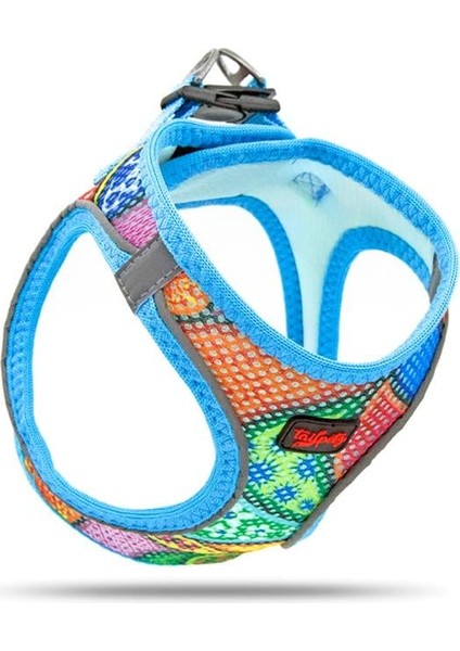 Air-Mesh Harness Köpek Göğüs Tasması Large Patch