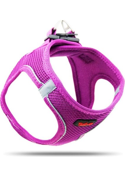 Air-Mesh Harness Köpek Göğüs Tasması Large Mor