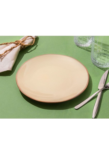 Colores Pasta Tabağı - Krem - 21 Cm fiyatları