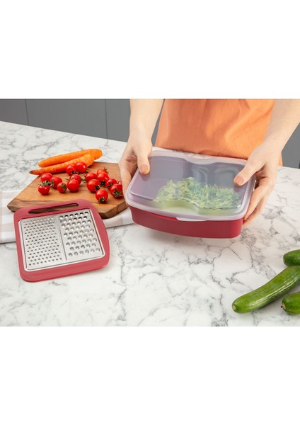 Cary Layer Saklamalı Rende - Carmen Kırmızı fiyatları