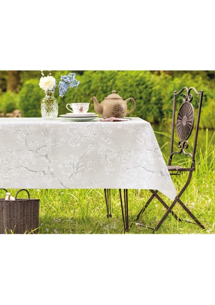 Exorde Pvc Masa Örtüsü - Gri - 140x140 Cm modelleri