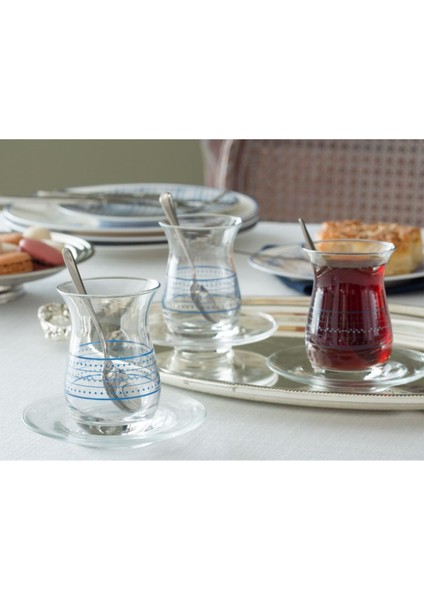Mathis 6'lı Çay Bardağı