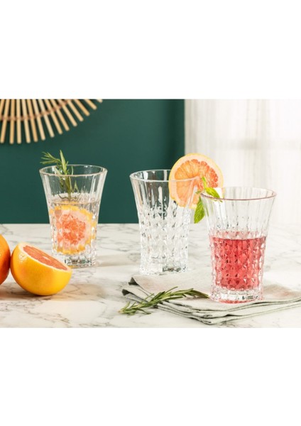 Stephanie 4'lü Meşrubat Bardağı Seti 342 ml