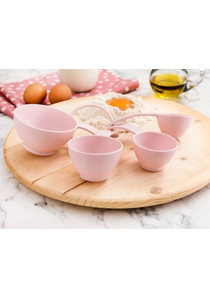 Paddle Ölçü Kabı - Soft Pudra (4 BOY)