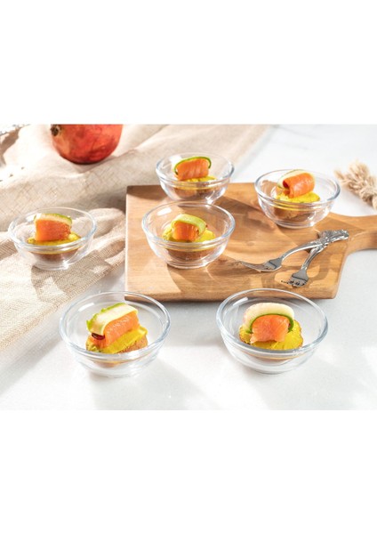 Orvieto 6'lı Mini Sosluk Seti - 73ML