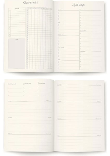 Sert Kapak A5 Akademik Ajanda 2025-2026.LASTIKLI