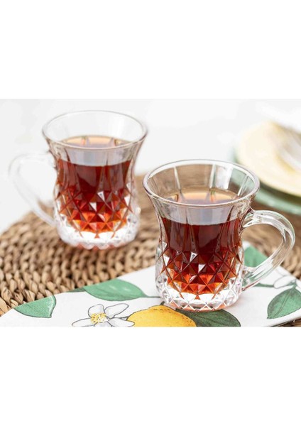 Florus 4-lü Çay Fincanı