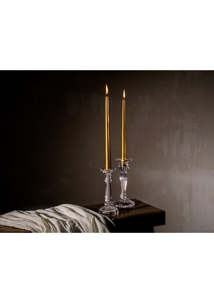 Répertoire Le Cadeau Şamdan Mum - Gold - 25 Cm modelleri