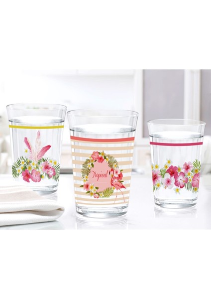 Flamingo 3'Lü Su Bardağı Takımı fiyatları