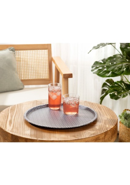 Rêve Bleu Tuyau Yuvarlak Tepsi fırsatları