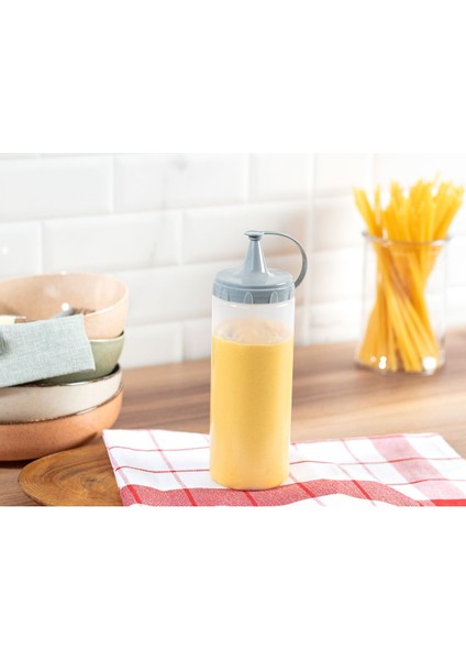 Vernon 400 ml Sos Şişesi Kolay Temizlenebilir Baharat Düzenleyici Plastik modelleri