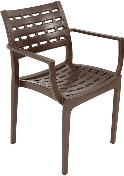 Cafe Koltuk (6 Adet) KAHVERENGİ